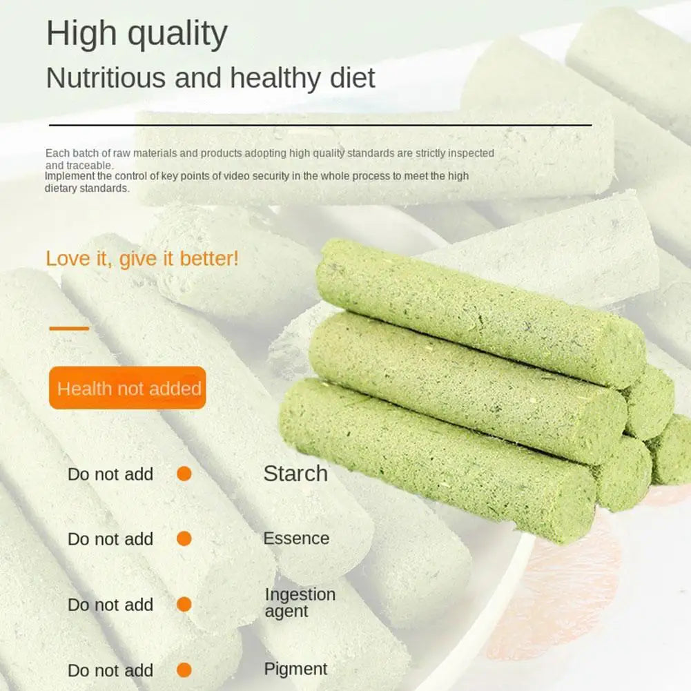 6Pieces Cat Grass Teeth Pet Snacks Hairball Kitten Removal Instant 