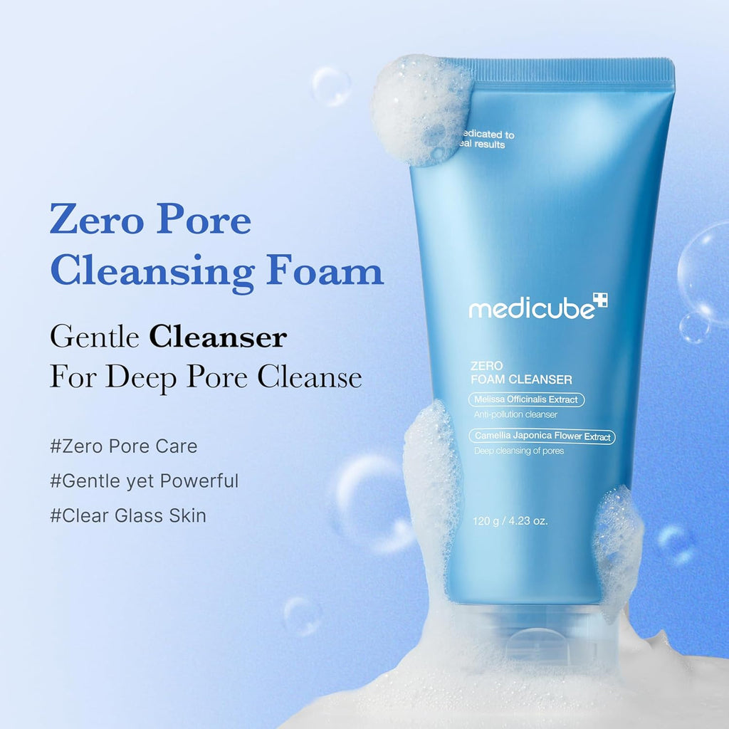 Zero Foam Cleanser for Sensitive Skin - Sebum Control, Moisture Balance, and Pore Minimization | Korean Skincare